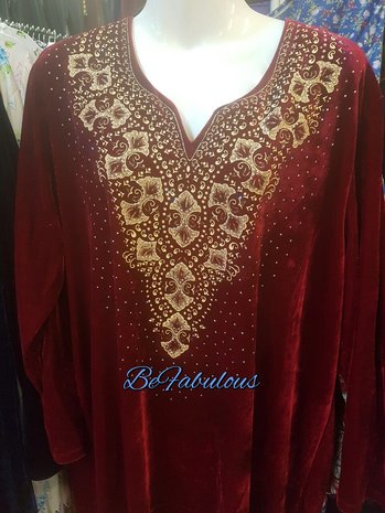 Velvet model 2 kaftan