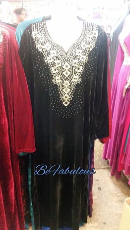 Velvet model 2 kaftan