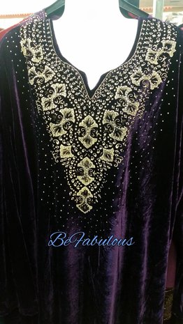 Velvet model 2 kaftan